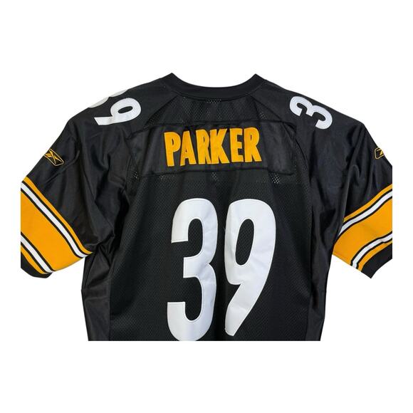 PITTSBURGH STEELERS REEBOK WILLIE PARKER #39 JERSEY -Size 54 - SEWN/STITCH - Picture 7 of 15